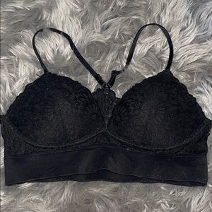 pink padded bralette